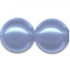 Margele tip perle, D=4mm, 100buc/pachet, albastru mediu - Meyco 104-12