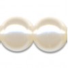 Margele tip perle, D=8mm, 32 buc/pachet, champagne - Meyco 108-03