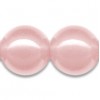 Margele tip perle, D=8mm, 32 buc/pachet, roz deschis - Meyco 108-05