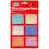 Margele tip perla, D=3/4/6/8mm, 6 culori sidef, 1500buc/cutie, Meyco 132-16