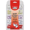 Margele forma Picatura, acryl, 26x17mm/23x14mm/16x10mm, 5 culori, 100g/cut Meyco 132-29