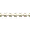 Sirag margele decorative 6mm x 25m, alb perla, Meyco 136-32