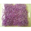 Margele tubulare sticla, D2,5mm, 20g/cut, lila transparent, Meyco 201-76
