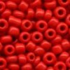 Mini-Margele tubulare sticla, D=2mm, 20g/pac, rosu, Meyco 202-68