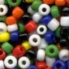 Mini-Margele tubulare sticla, D2mm, 20g/pac, culori amestec, Meyco 202-72