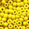 Mini-Margele tubulare sticla, D2mm, 20g/pac, galben, Meyco 202-73