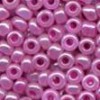 Mini-Margele tubulare sticla, D2mm, 20g/pac, lila perlat, Meyco 202-75