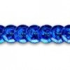 Şnur paiete albastru, 6mmx6m - Meyco 207-44