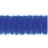 Sârmă pluşată Chenille - Albastru, d8mm x 50 cm, 10 buc/set - Meyco 22005