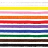 Sârmă pluşată Chenille - multicolor, d8mm x 50 cm, 10 buc/set - Meyco 22012