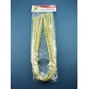 Sârmă pluşată Chenille - Auriu metalizat, d8mm x 50 cm, 10 buc/set - Meyco 22015