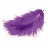 Pene Marabu, 12cm, 17buc/pac, violet, Meyco 24005