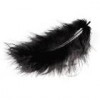 Pene Marabu, 12cm, 17buc/pac, negru, Meyco 24010