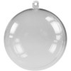 Forma plastic transparent, 2 parti - model Glob, D=60mm - Meyco 45001