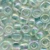 Margele tubulare sticla, D2,5mm, 20g/cut, jad sidefat, Meyco 521-82