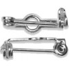 Ace brosa, 15mm, argintiu - 10buc/pachet - Meyco 61385
