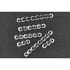 Accesorii punte de legatura, L=10/20/27mm, argintiu, 24buc/pachet - Meyco 61422