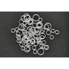 Accesorii, inele, D=3,5/4/5/6,5/7,5mm, argintiu, 200buc/pachet - Meyco 61434
