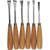 Set dălţi mari pentru lemn, 6 buc/set - Meyco 65082
